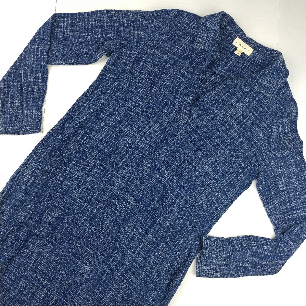 Cloth & Stone Long Sleeve Tunic Dress